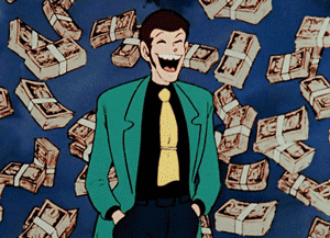 Gif animé monnaie